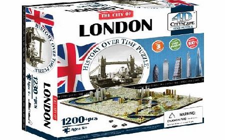 4D Cityscape History Over Time Puzzle: London