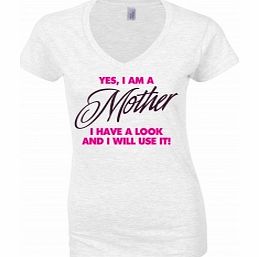 A Mothers Look Mothers Day White Womens T-Shirt