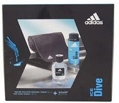 Adidas - Ice Dive Gift Set With Scarf (Mens