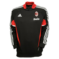 Adidas AC Milan Training Top - Black/Red.