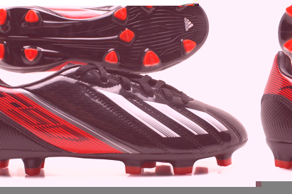 Adidas F10 TRX FG Kids Football Boots Black/Running