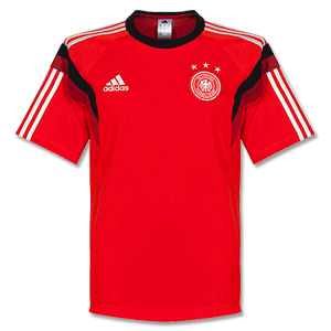 Adidas Germany Boys Red T-Shirt 2014 2015