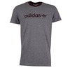 ADIDAS ORIGINALS Adidas Summer Stripe T-Shirt (Burgundy)