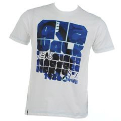 airwalk - Crew-neck Blue Print T-shirt
