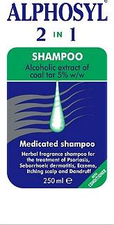 Alphosyl, 2041[^]10016264 2 in 1 Medicated Shampoo - 250ml 10016264