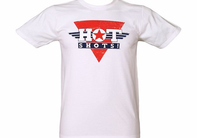 American Classics Mens White Hot Shots Logo T-Shirt from