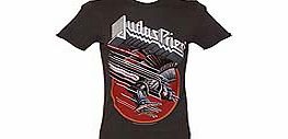 Amplified Vintage Mens Charcoal Screaming For Vengeance Judas