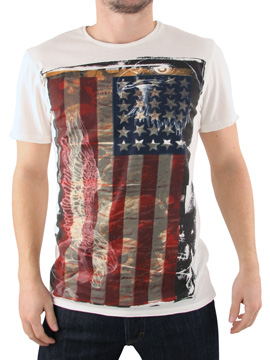 Amplified White American Angel T-Shirt