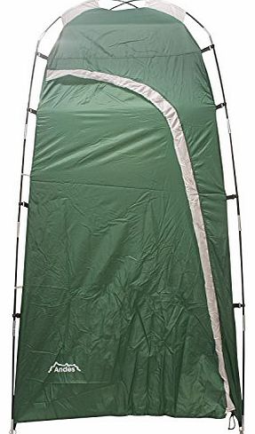 Andes Deluxe Portable Toilet/Shower Utility Tent Camping Changing Room Storage
