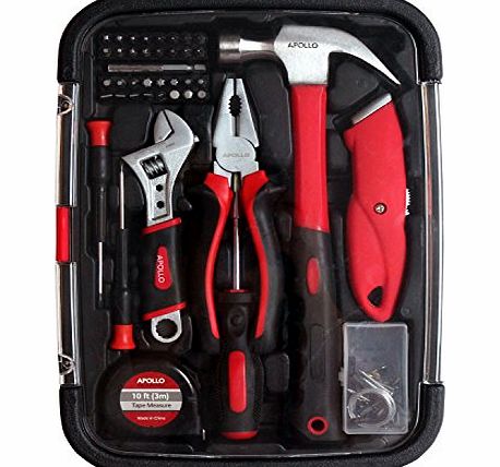 apollo precision tools  81 Piece Homeowner Tool Kit