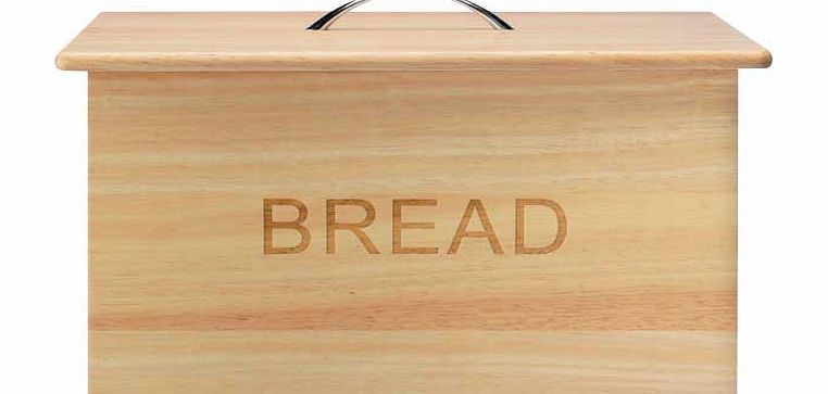 Argos Oslo Traditional Wooden Bread Bin