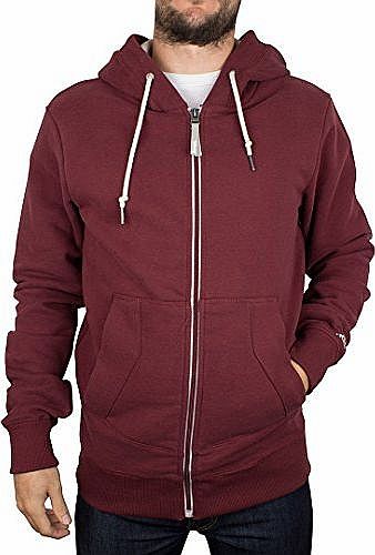 Bench - Red Roundacurve Hoodie - Men - Size: L