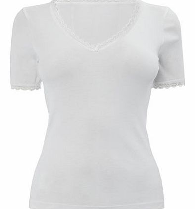 Bhs Womens White Bodybliss Seamfree T-Shirt, white
