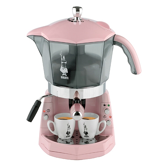Bialetti Pink Mokona Coffee Machine