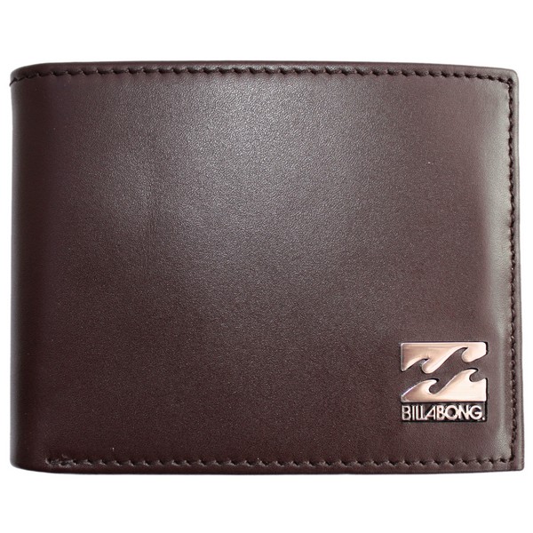 Billabong Brown Texas Leather Wallet by