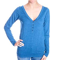 Billabong Womens Enrique LS T-Shirt - Denim Blue