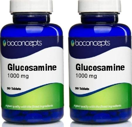 Bioconcepts, 2102[^]0070215 Glucosamine Tablets 1000mg - Twin Pack