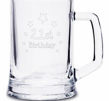 Birthday Pint Glass Stern Tankard