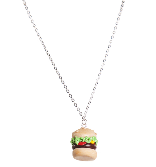 Bits and Bows American Burger Necklace from Bits and Bows
