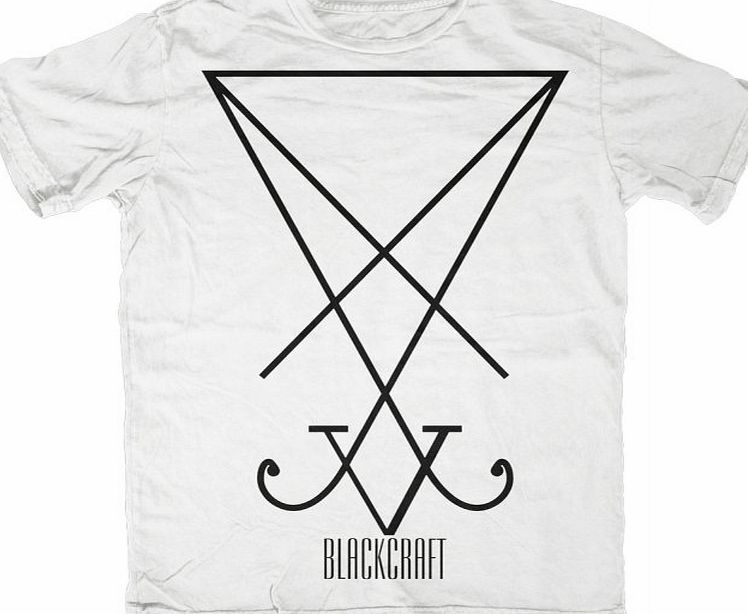BlackCraft Cult Sigil Of Lucifer T-Shirt WHT002SR*