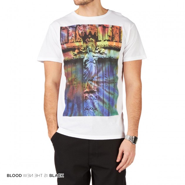 Blood is the new black Mens Blood Is The New Black Madonna T-Shirt -