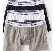 Boden Jersey Boxers, Stripe Pack,Plain Pack 34041038