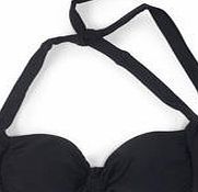 Boden Knot Front Bikini Top, Black 34565788