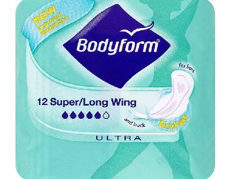 Bodyform Ultra Super Wing Towels (12)