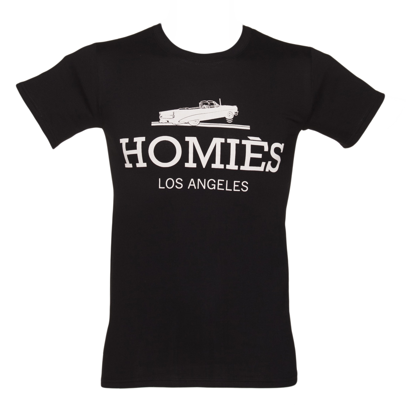 Brand Jacker Mens Black Homies Parody T-Shirt from Brand