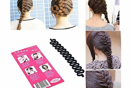 Fashion French Hair Braiding Tool Roller With Magic hair Twist Styling Bun Maker