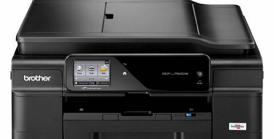 Brother DCP-J752DW A4 Colour Inkjet Multifunction Wireless Printer (Print/Scan/Copy)