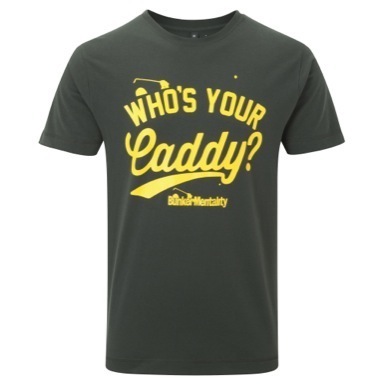 Bunker Mentality Whos Your Caddy T-Shirt Grey