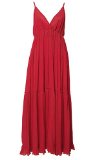 Fashion Union - Red 8 Samantha Maxi Dress