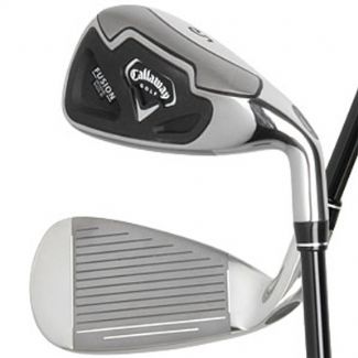 Callaway FUSION WIDE SOLE GRAPHITE IRONS Right / 4-SW 8 irons / Lite