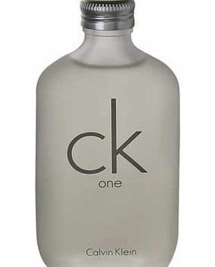Calvin Klein CK One for Men and Women - 100ml Eau de Toilette