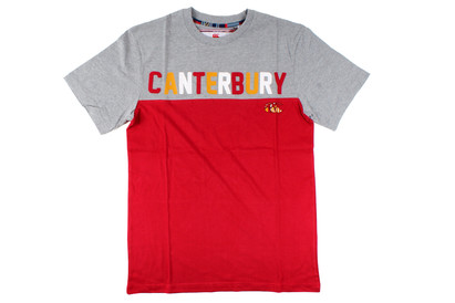 Canterbury Uglies Graphic Panelled T-Shirt American Beauty