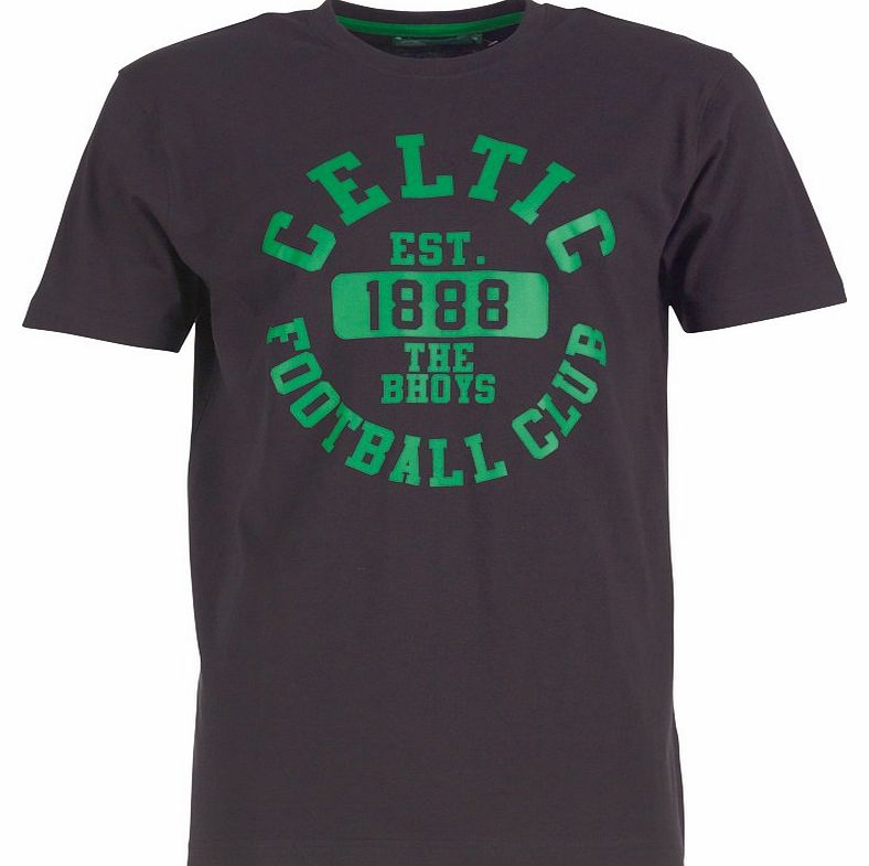 Celtic Mens Graphic T-Shirt Black