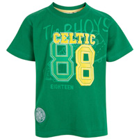 Celtic T-Shirt - Amazon Green - Boys.