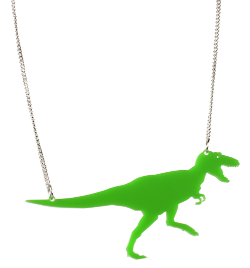 Chelsea Doll Kitsch Dino Necklace from Chelsea Doll