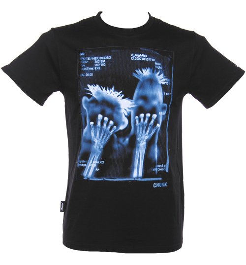 Chunk Mens Bert and Ernie X-Ray Hands T-Shirt
