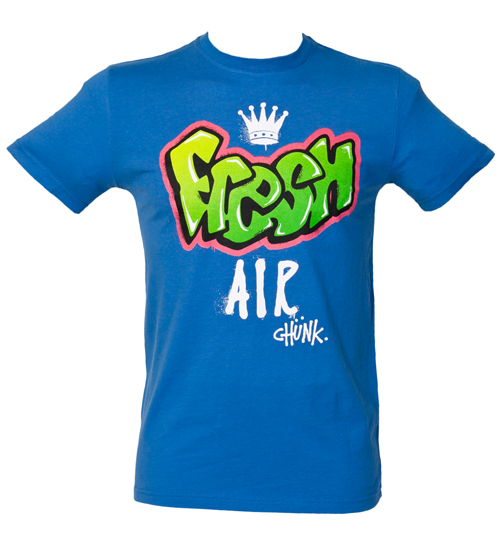 Chunk Mens Blue Fresh Air T-Shirt from Chunk