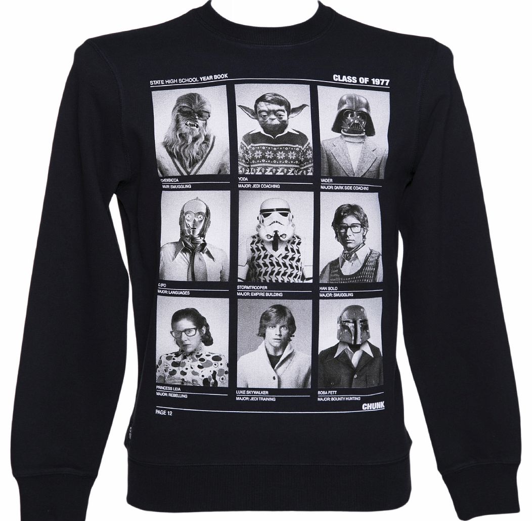 Chunk Mens Navy Class Of 77 Star Wars Sweater from