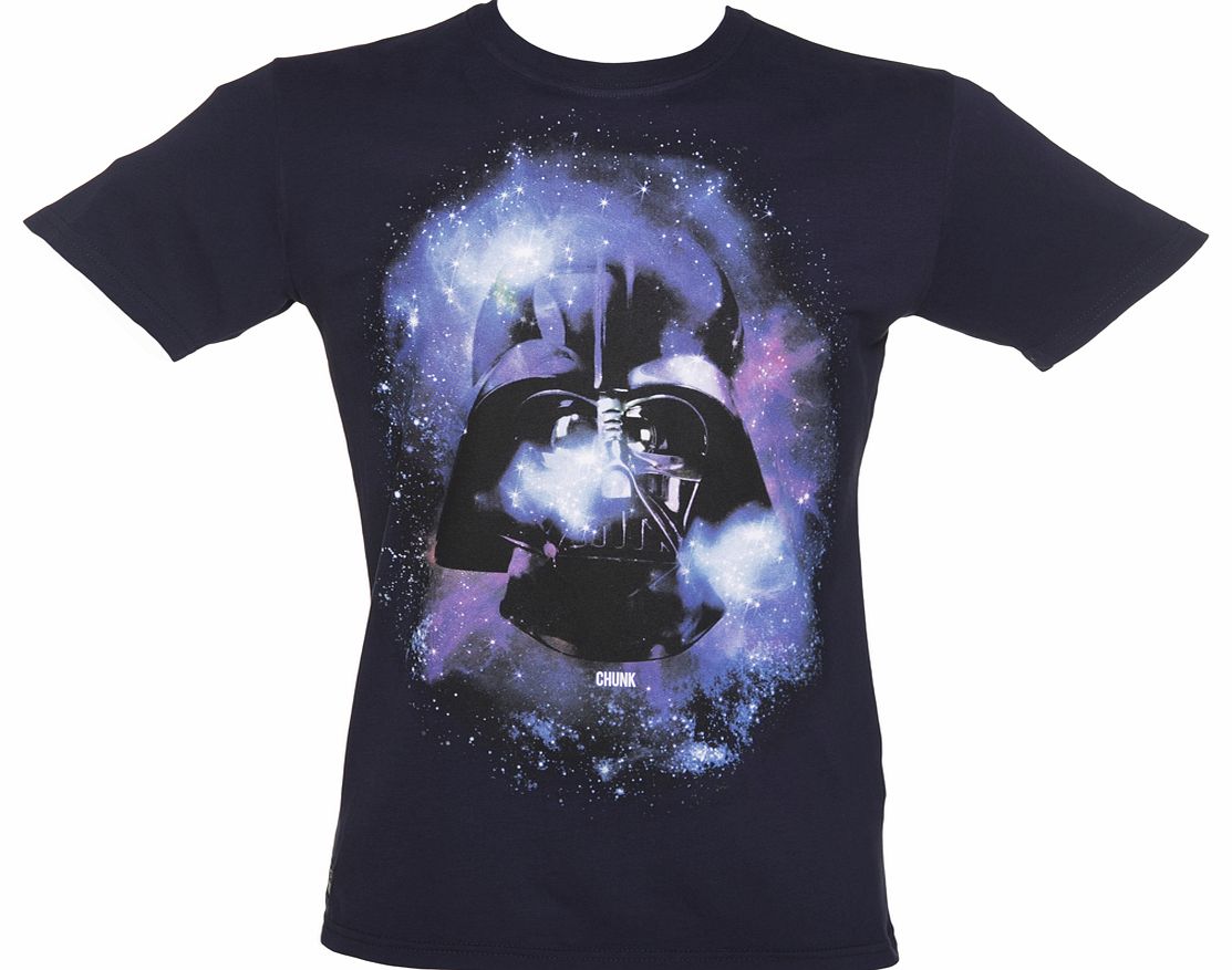 Chunk Mens Navy Vader Constellation T-Shirt from Chunk
