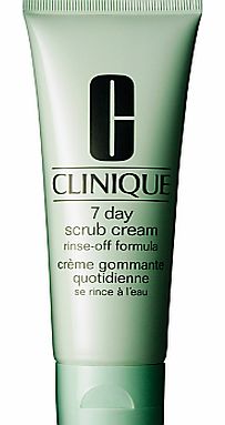 Clinique 7 Day Scrub Cream Rinse-Off Formula -