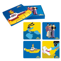 Coasters 4 Pack Boxed - Beatles (yellow submarine)