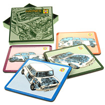 coasters 4 Pack Boxed - Haynes (classic)