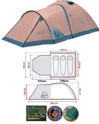 COLEMAN X-3 Tent