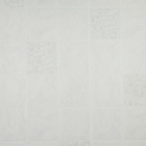 Contour Pebble Tile Wallpaper White 15171