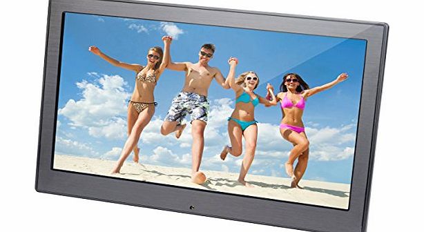 Coobox Ultra-thin Aluminum Alloy LCD 7/8/9.7/10.1 Inch Digital Photo Album Picture Frame With LED Backlight Widescreen 4:3/16:9 Multifunction Video/Music MP3 MP4 Player Support SD/MMC/MS Memory Cards