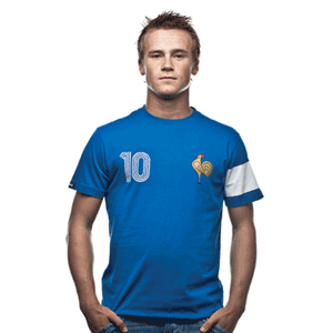 Copa France Capitaine T-Shirt - Blue
